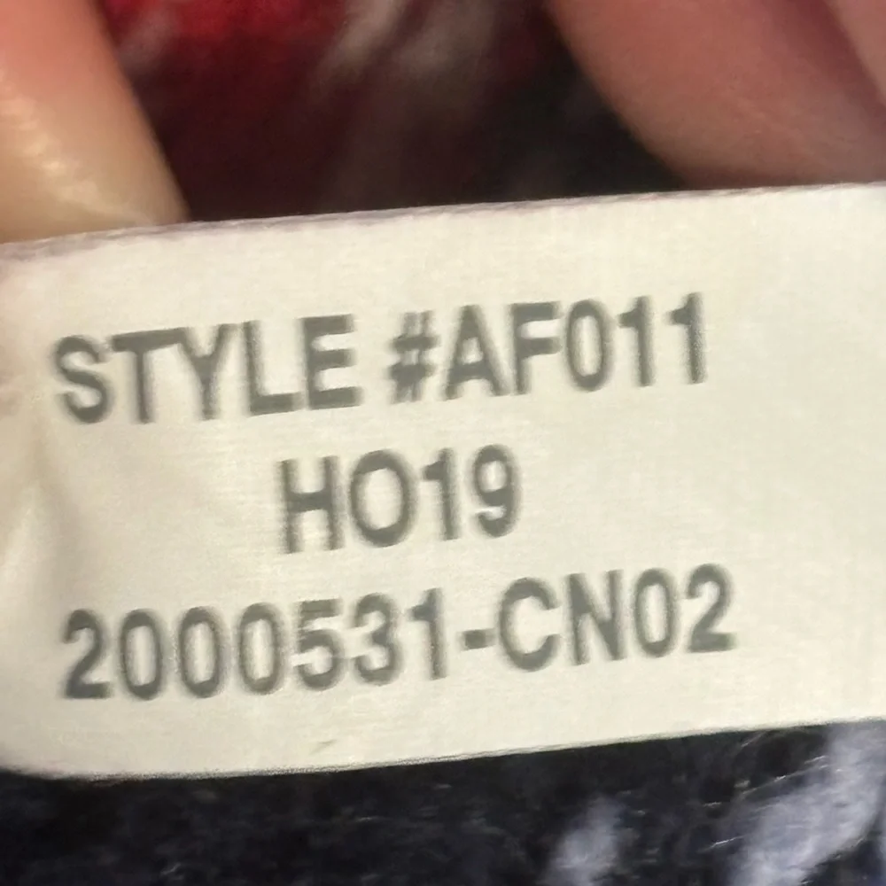 J. Crew Navy and Red Turtleneck‎ Fair Isle  Style Sweater size S